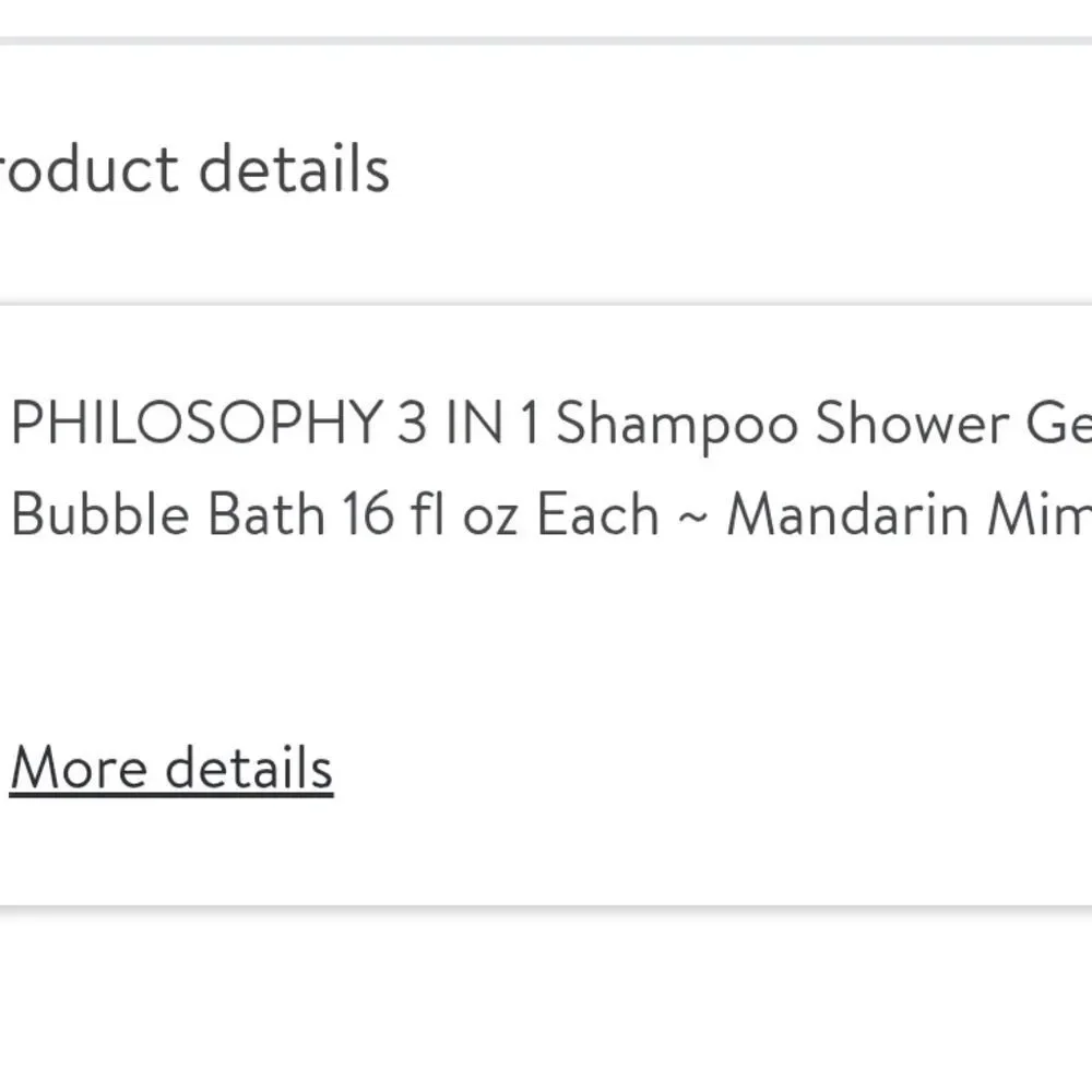 Philosophy Mandarin Mimosa Hydrating‎ Shower Gel